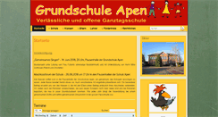 Desktop Screenshot of gs-apen.de